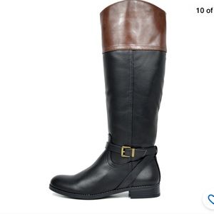 BNWT🔥 WIDE CALF KNEE HIGH RIDING BOOTS